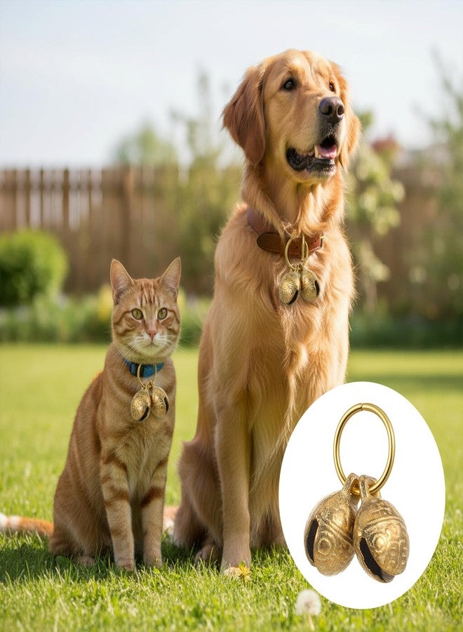 Matwsec 2PCS Bell for Dog Collar, Dog Collar Bells for Small Dogs Cat Collar Bell for Small Cats Pet Outdoor Safety Tracking Hiking Walking - Image 3